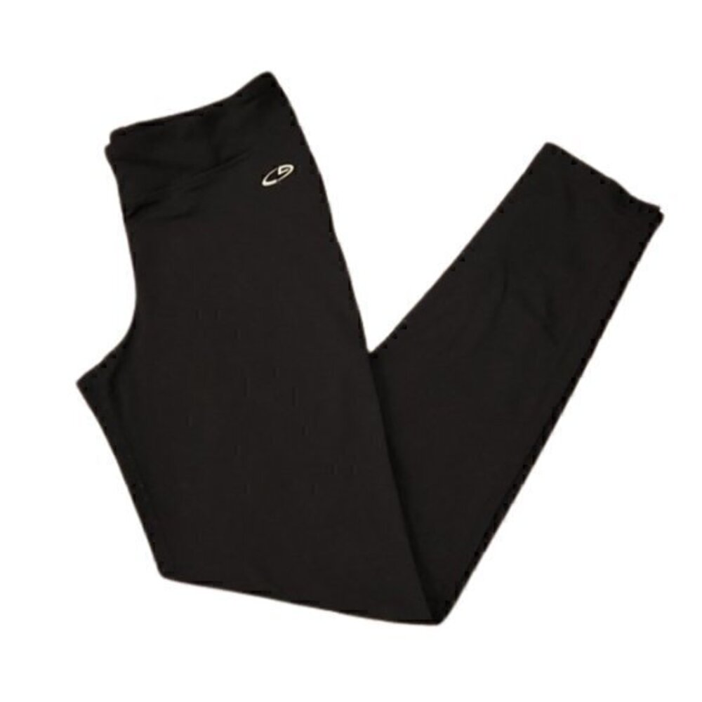 [Champion] Mid Rise Duo Dry Black Tights - Size XL
